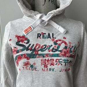 💥Superdry💥grey hoodie xs